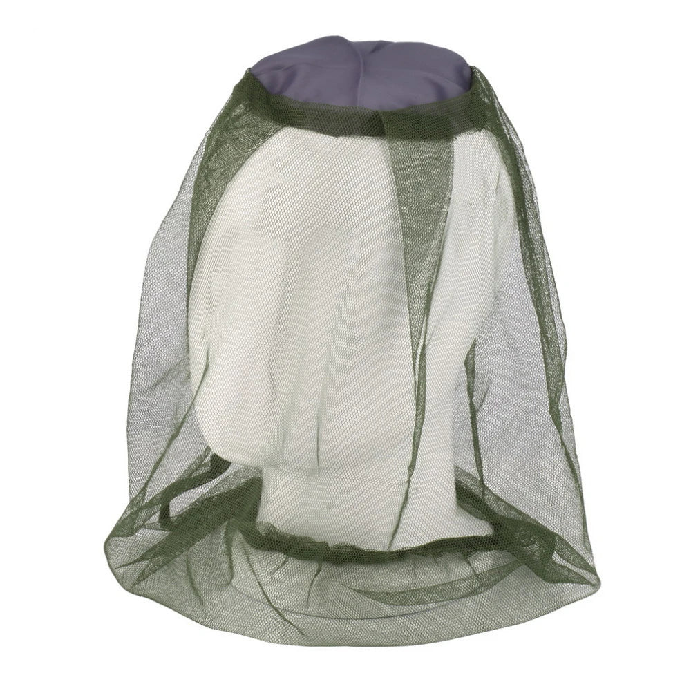 Safe Travel Camping Mesh Cap Insect-proof Hat Net