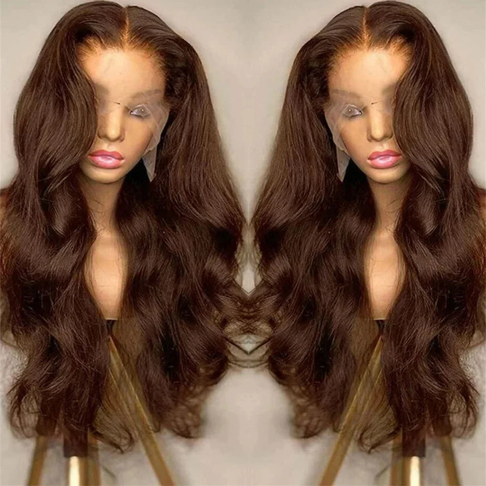 Body Wave Brown Glueless 13x6 HD Lace Frontal