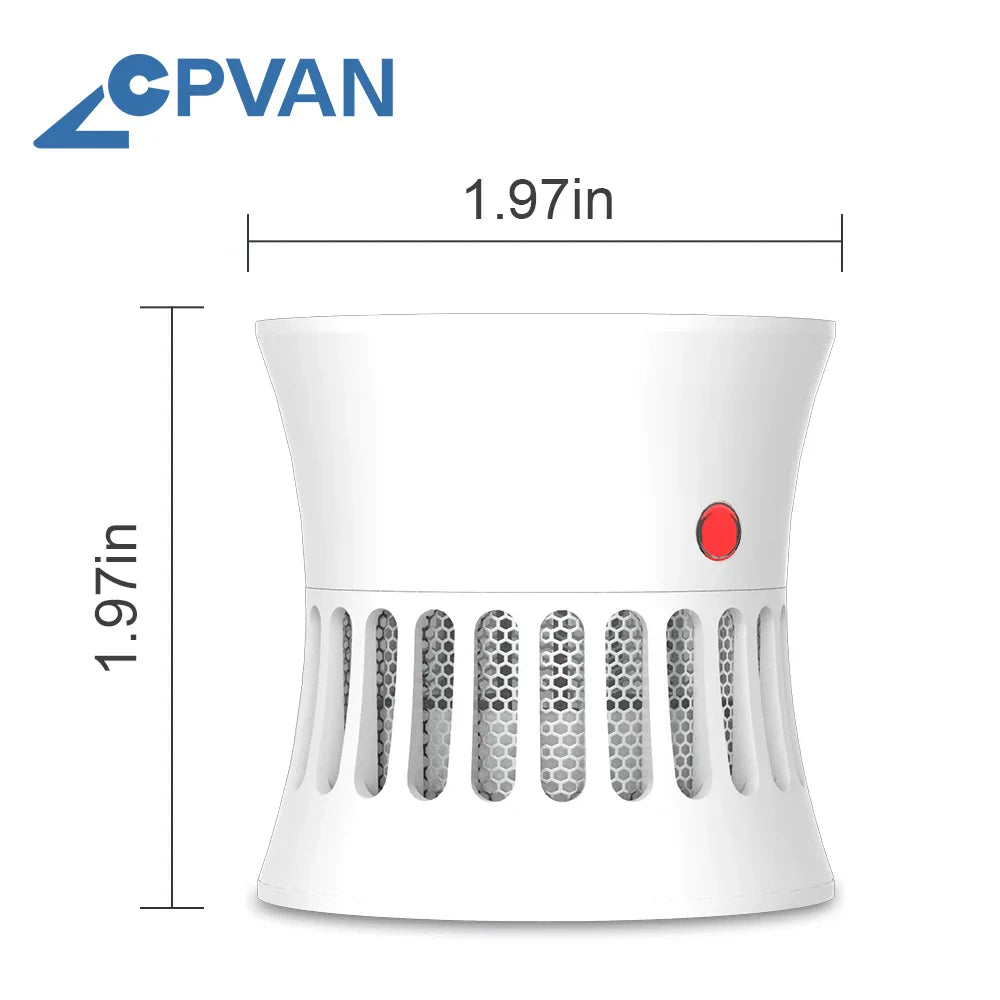 CPVAN Smoke Detector 85db Sound Independent Fire Alarm