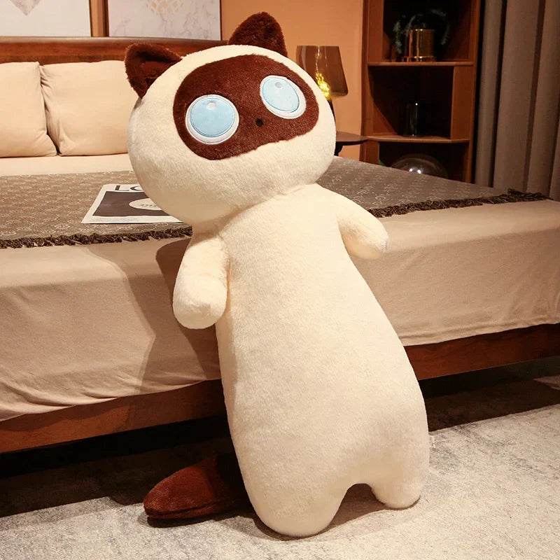 Big Lovely Soft Long Cat Pillow Stuffed Plush