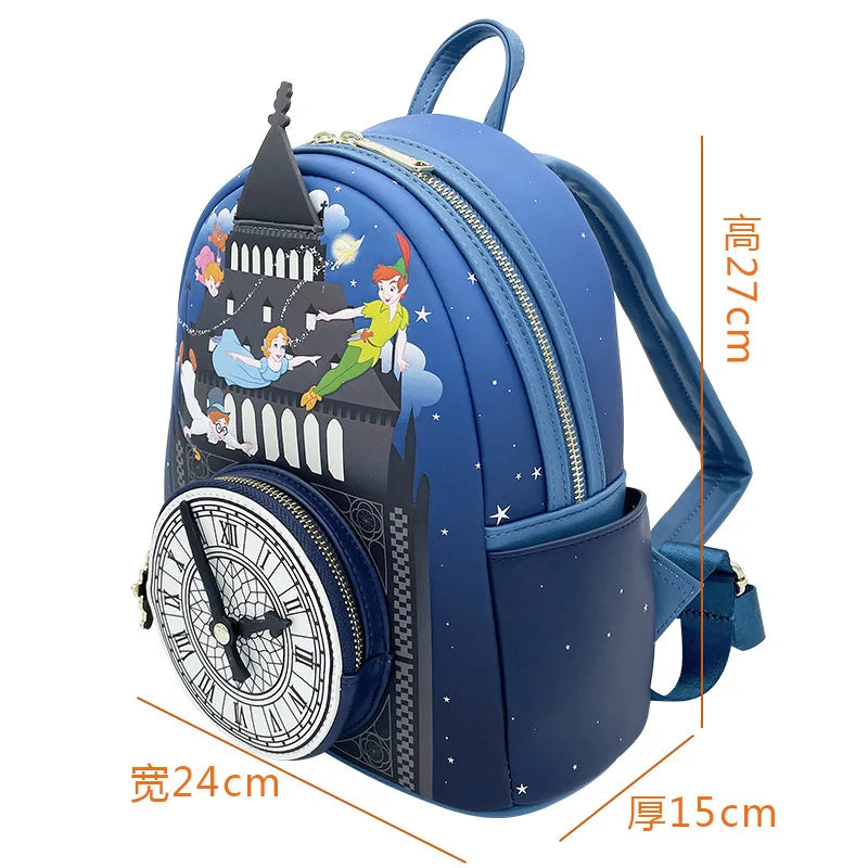 Disney Peter Pan Women's Backpacks Anime Cosplay Peter