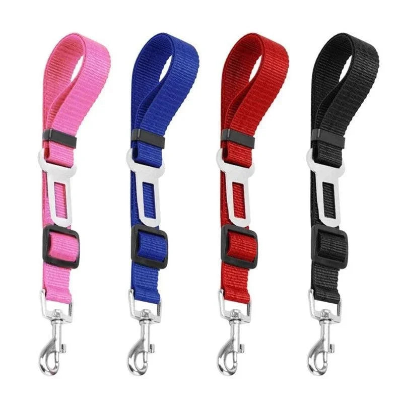 Stool-carrying Adjustable Dog Pet Car Safety Seat Belt