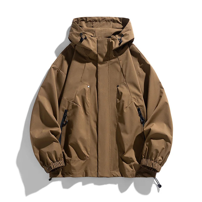 Men JacketTrench Coats Windbreaker Oversize 6XL 7XL 8XL