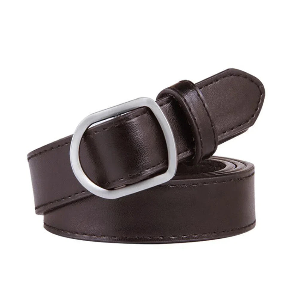 Fashion Luxury No-hole Buckle for Women Belt Luxury