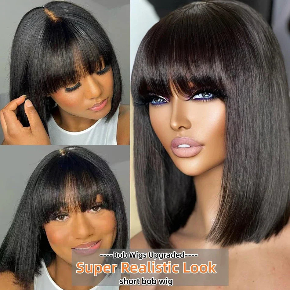 Middle Part 3X1 Hd Lace Wig Bone Straight