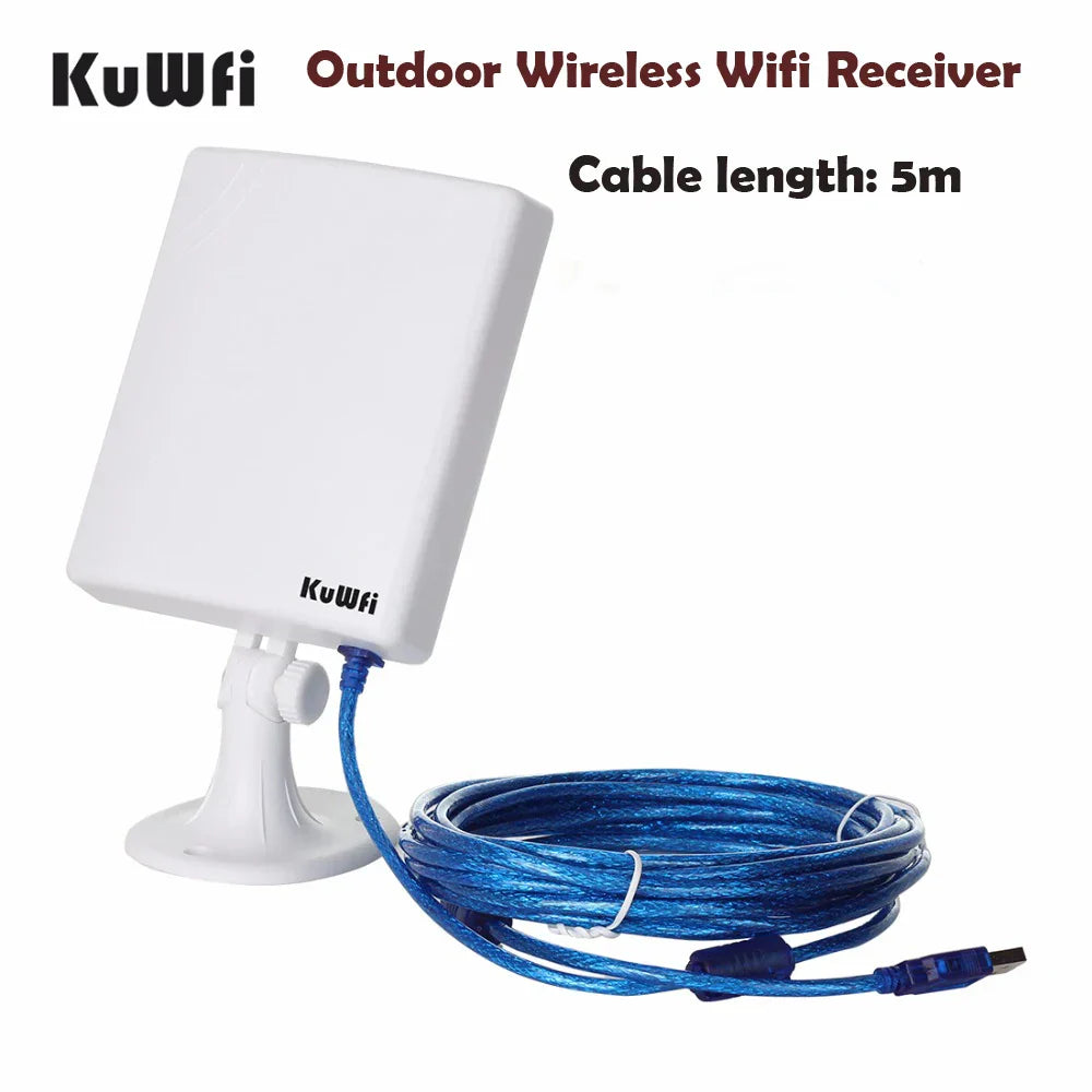 KuWfi 150Mbps Wifi USB Adapter For PC Outdoor
