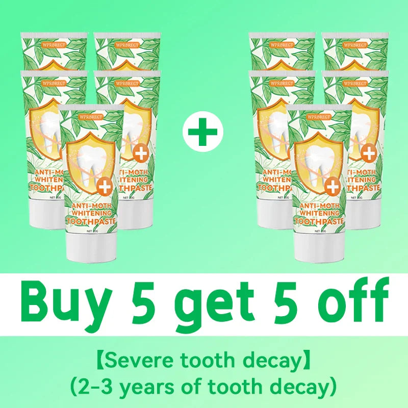 Best-selling, scientific fluoride repairs cavities, removes cavities, cleans