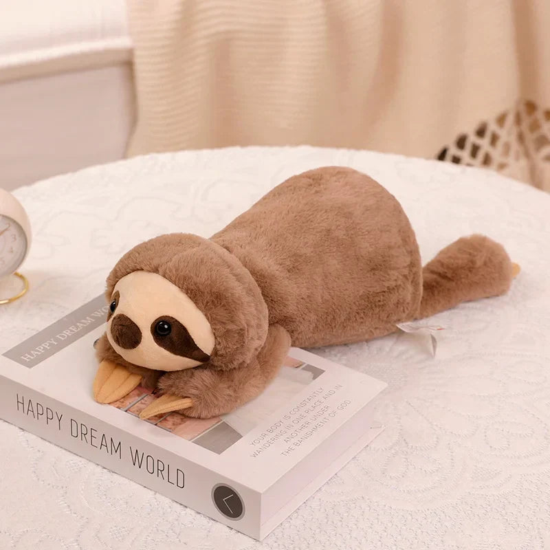 Cute Raccoon Crocodile Sloth Fox Animals Soft Plush
