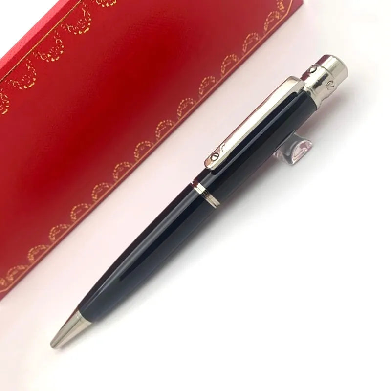 Classic Black Gold Silver Clip Luxury CT Ballpoint