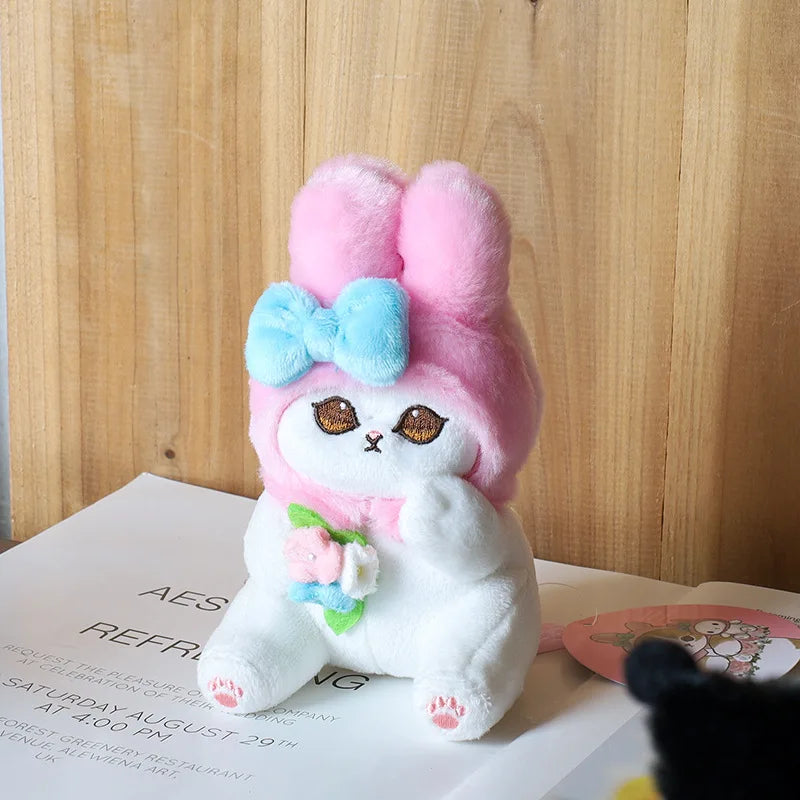 Sanrio Keychain Kuromi Ugly Fish Cat Cinnamoroll Crossdressing