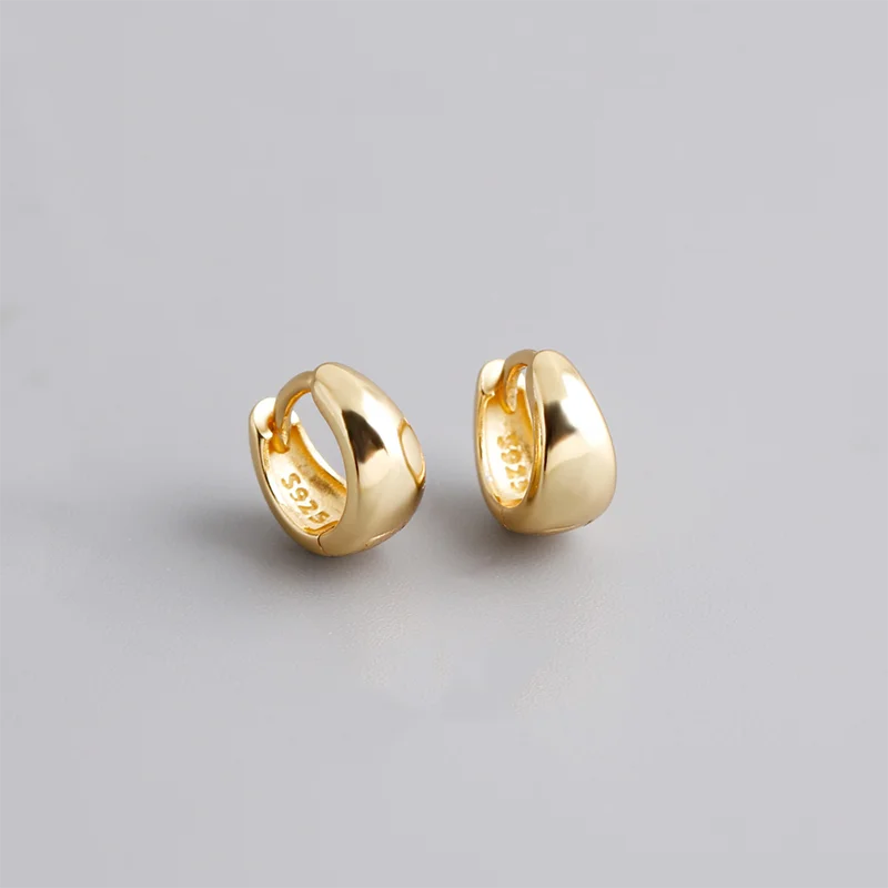 WANTME 925 Sterling Silver Premium Matte Minimalism Unisex