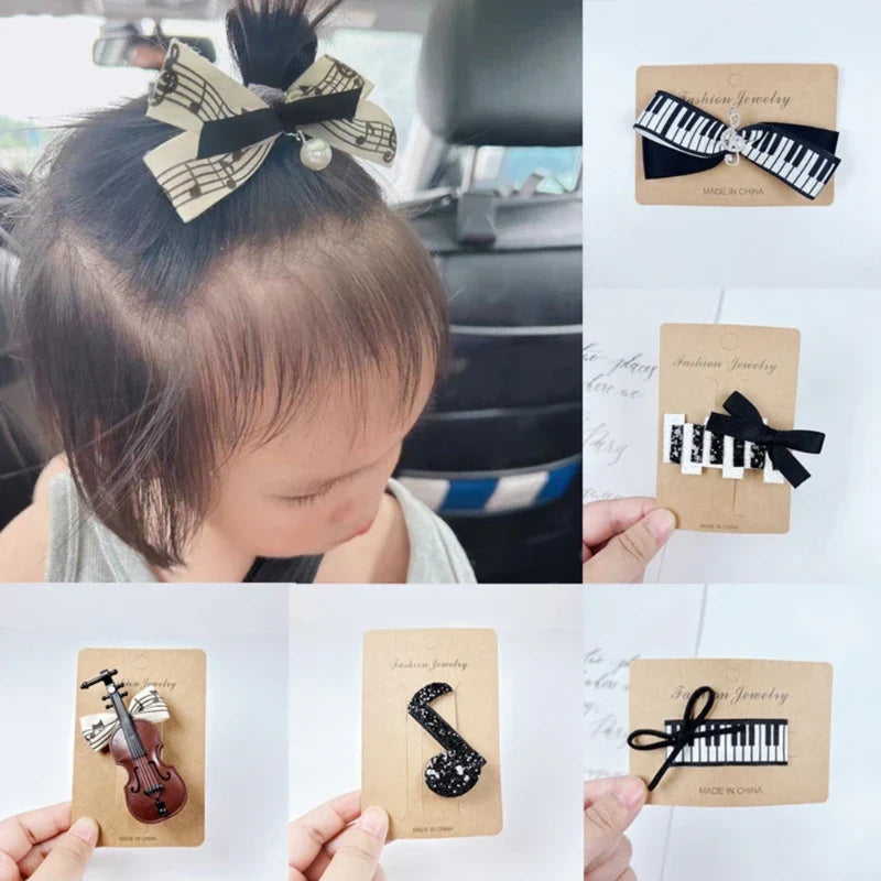 Hairpin Hair Clips Violin Musical Note Hair Clip