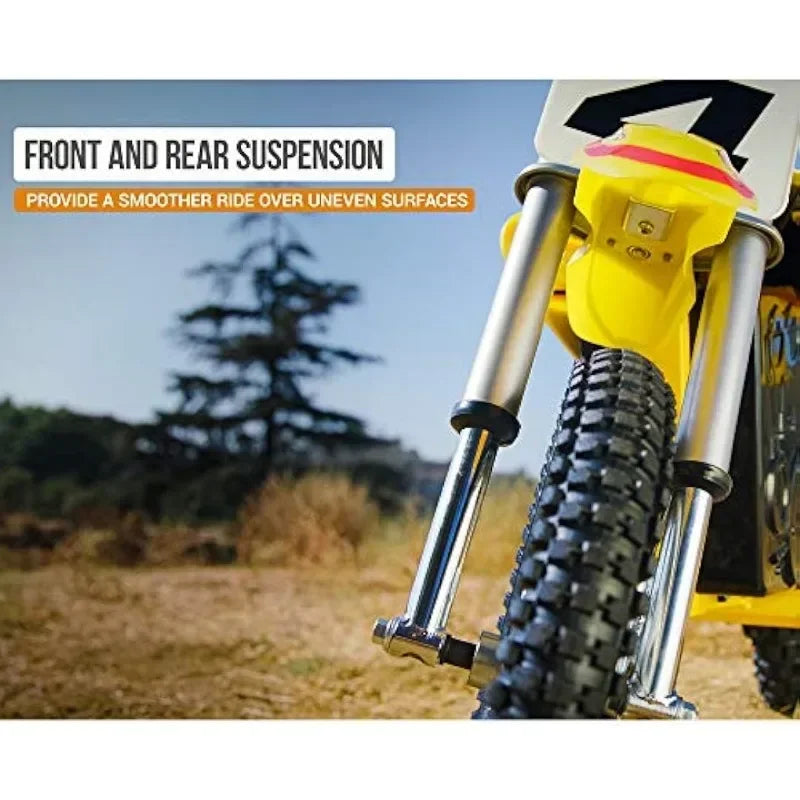 MX650 Dirt Rocket Electric-Powered Dirt Bike with Authentic