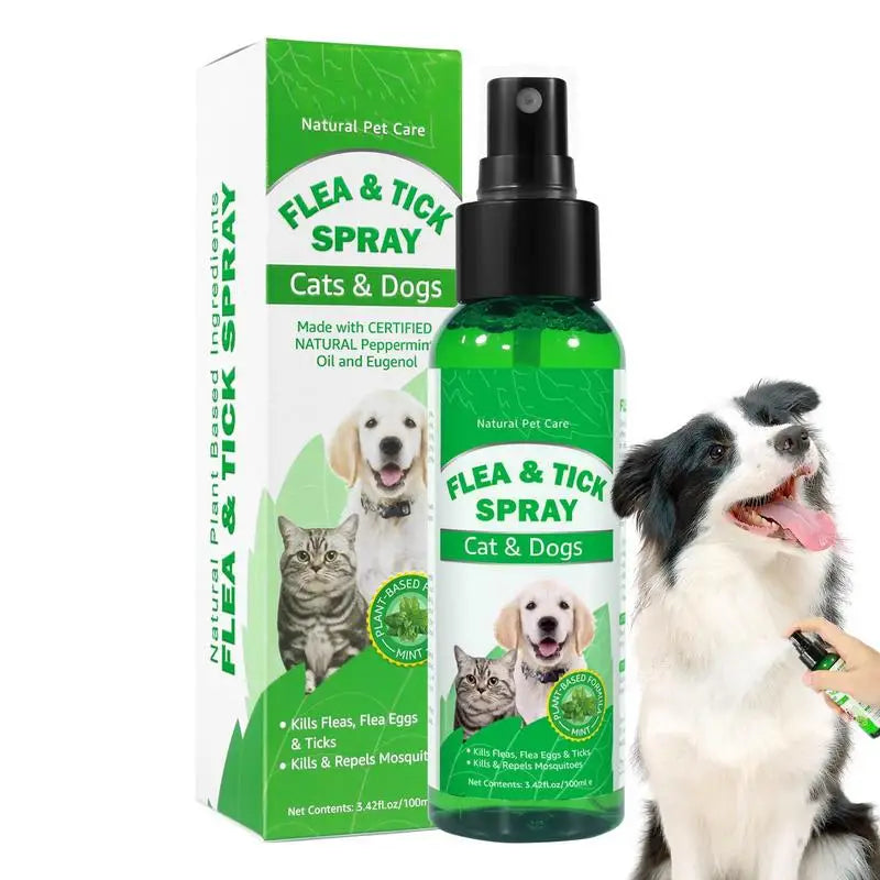 100ml Natural Pet Care Pet Skin Spray Fleas