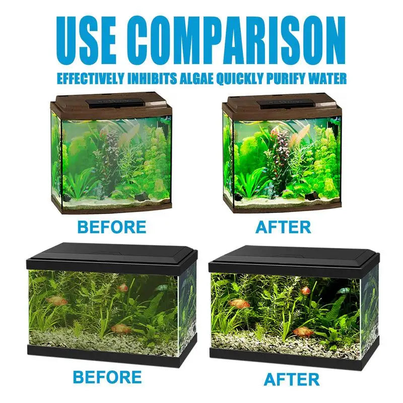 50g Fish Tank Cleaning Powder Algae Removal Agent