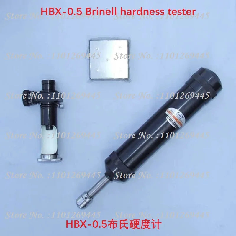 Brinell hardness tester and accessories microscope indenter shear