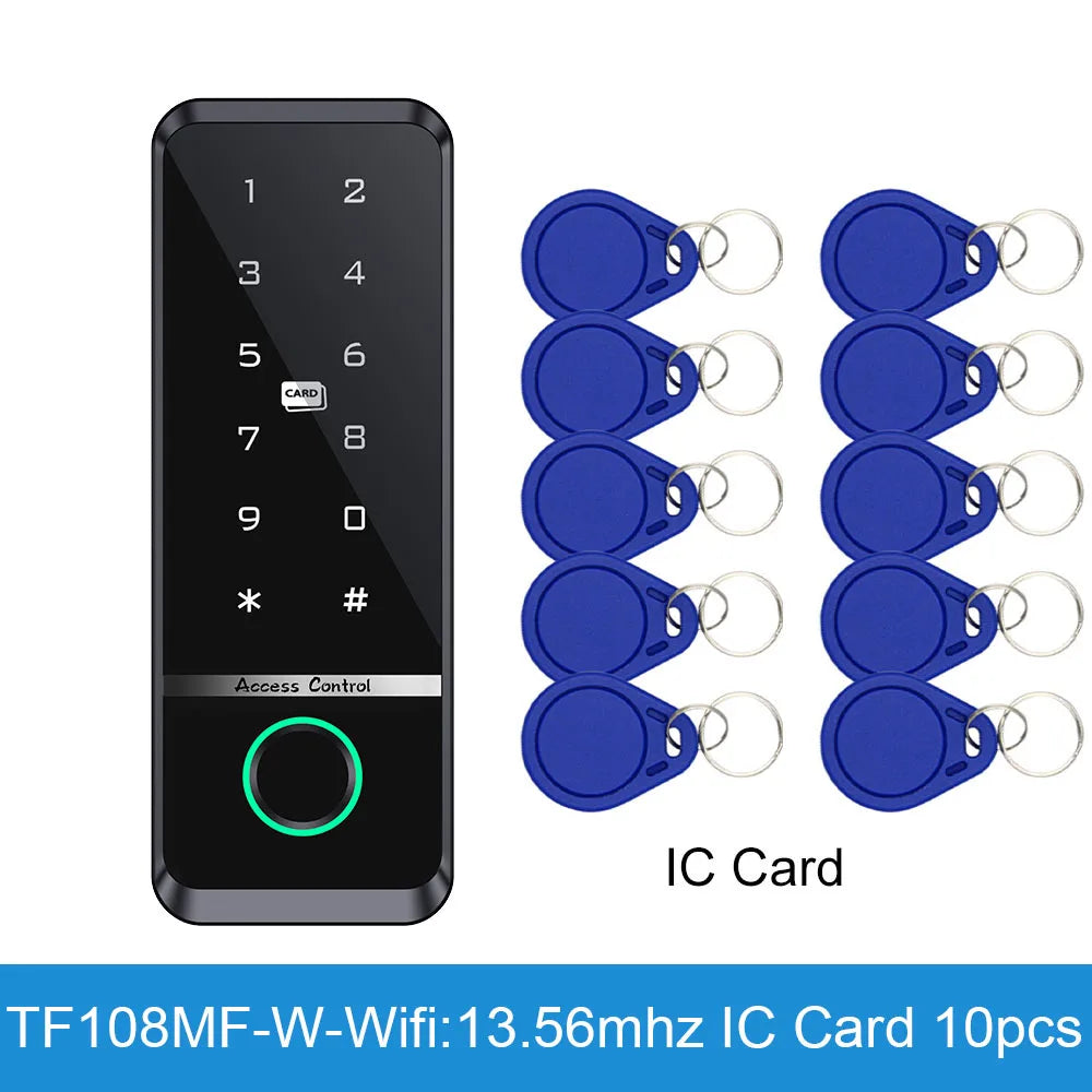 WIFI TUYA App Biometric Fingerprint Access Controller Keypad