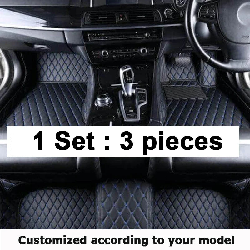 Custom Made Leather Car Floor Mats For Toyota