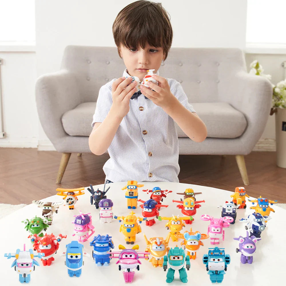 Super Wings Mini Transforming Shine 2 Inches Transform