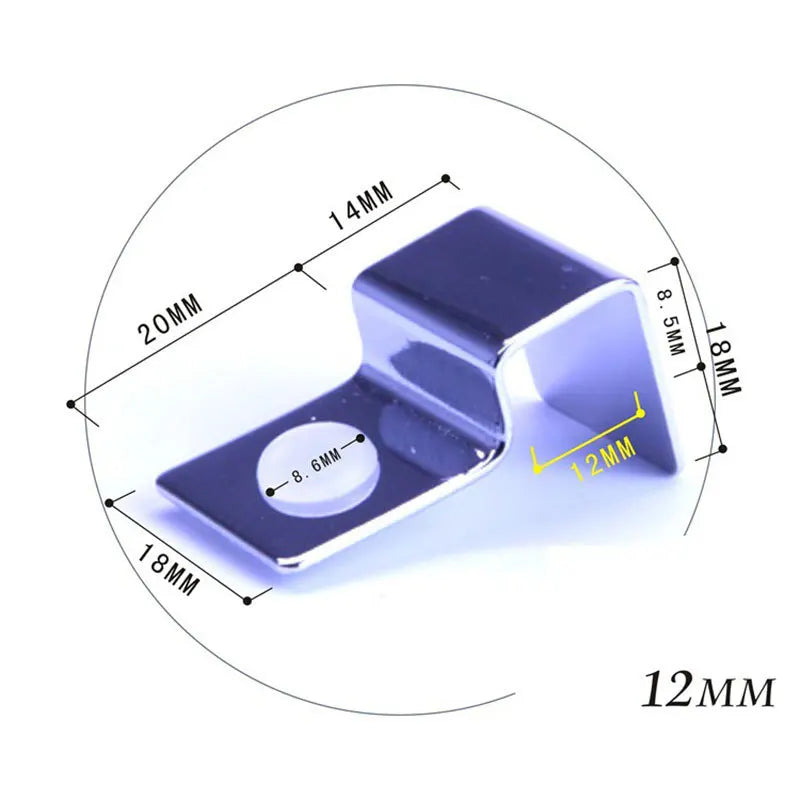 4pcs Aquarium Cover Support Bracket Stainless Steel Tank