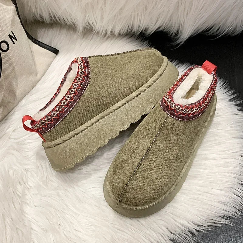 Snow Boots for Women 2023 Winter New Cashmere