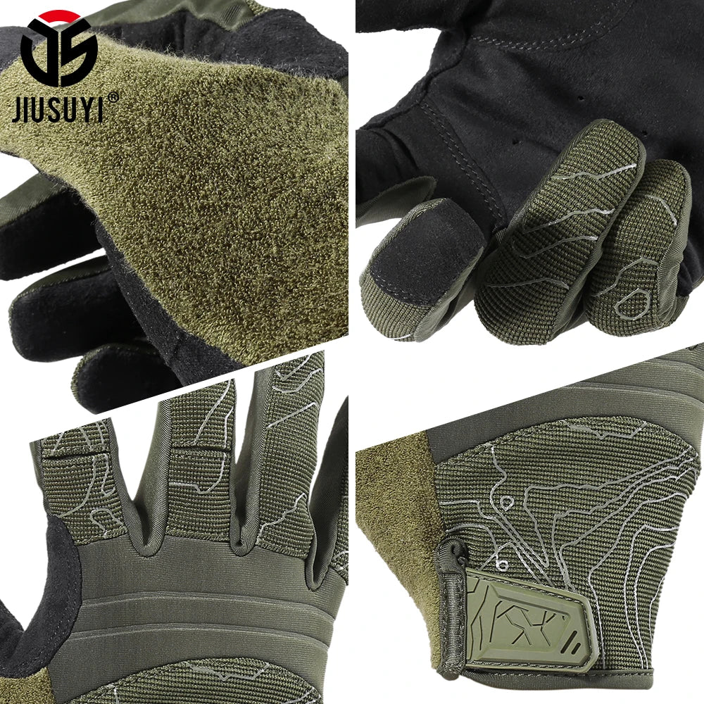Breathable Tactical Army Gloves Driving Military Paintball Shooting
