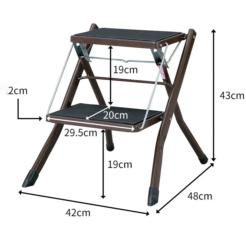 Folding Step Stool Thickened Household Kitchen Ladder Stool