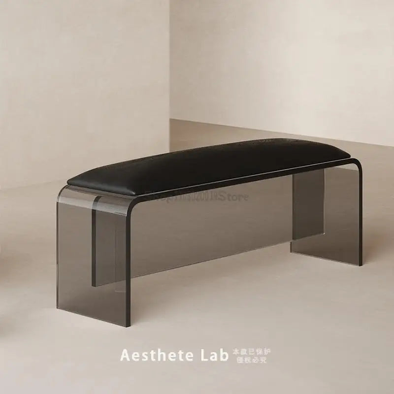 Acrylic Bench Dining Table Stool Dining Chair Dining