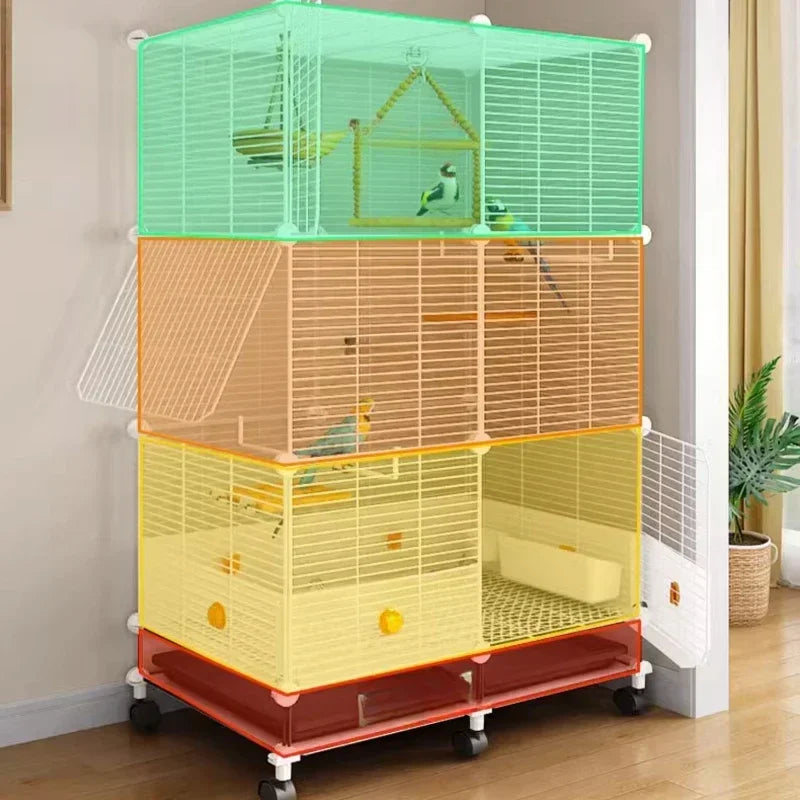 Large Parrot Stand Accessories Bird Cage Decoration Outdoor