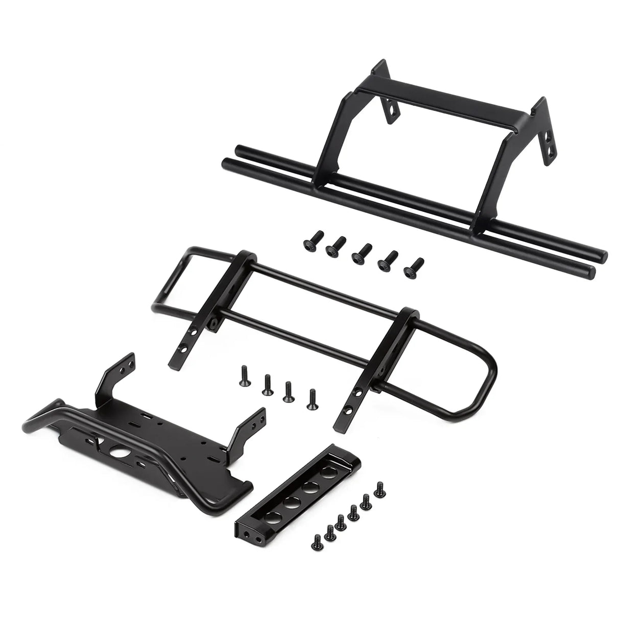 INJORA RC Car Metal Front Rear Bumper 1:10