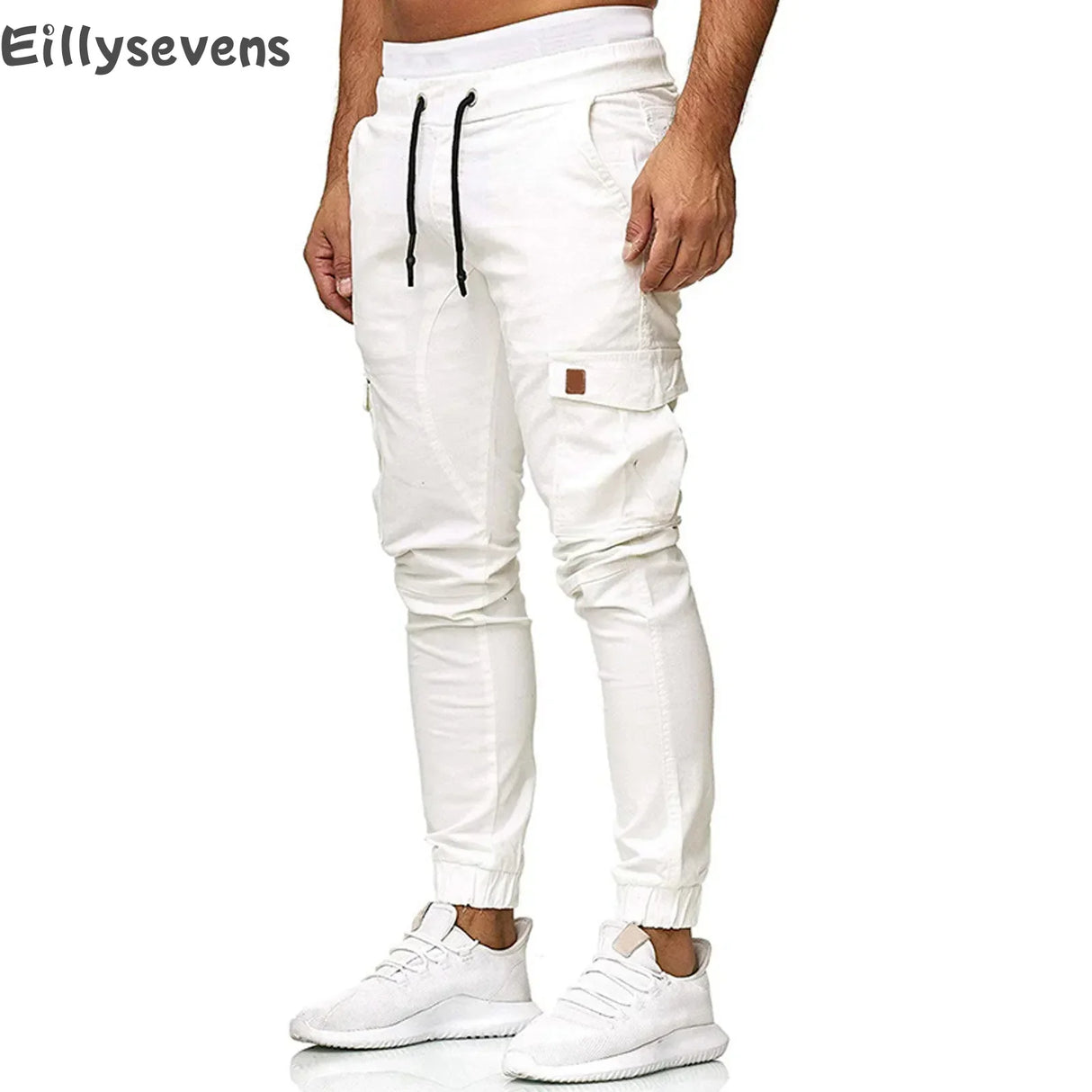 Cargo Pants Mens Multiple Pocket Sports Jogging Trousers