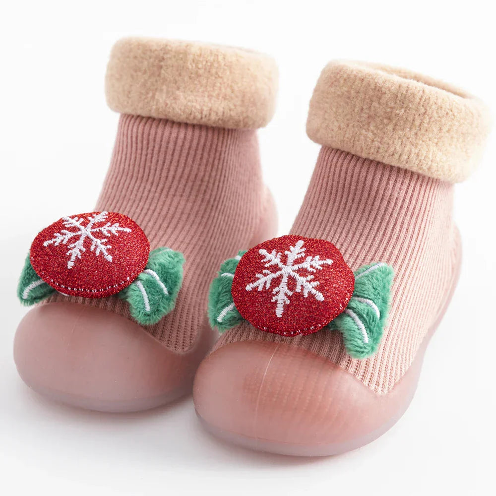 baby sock shoes for winter thick cotton animal