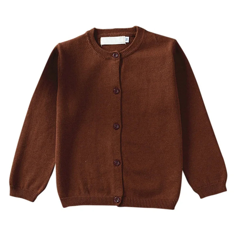 Autumn Kids Sweater Coat Baby Warm Knitwear Children