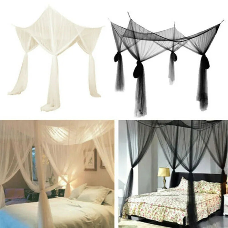 Sexy Mosquito Net Palace Four Door King/Queen Double
