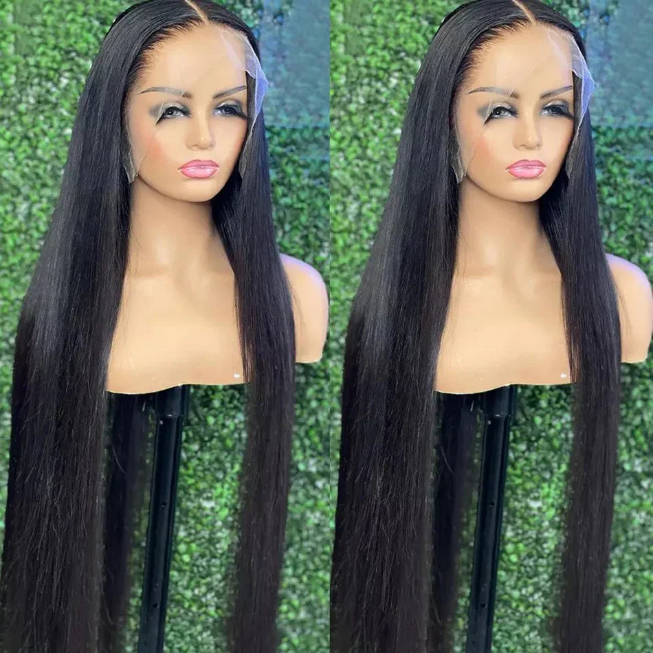 13x4 HD Transparent Lace Front Human Hair Wigs