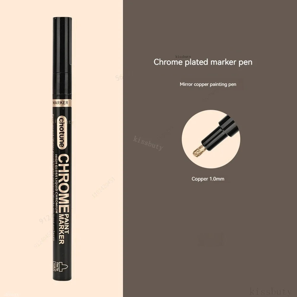1/3pcs Mirror Marker Pen DIY Reflective Paint Pens