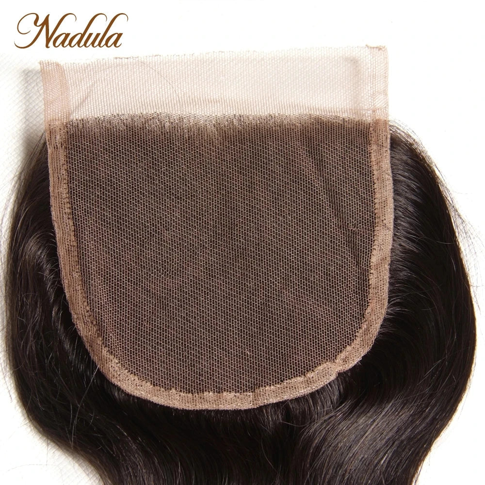 Nadula Body Wave Bundles With Closur 4x4 Closure