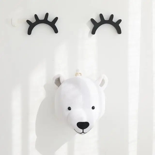 Plush Head Elephant Unicorn Deer Nursery Childhood Room