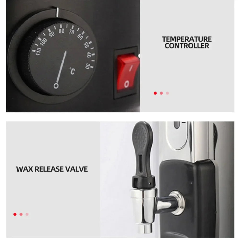 12L Electric Hot Wax Machine Wax Boiling Barrel