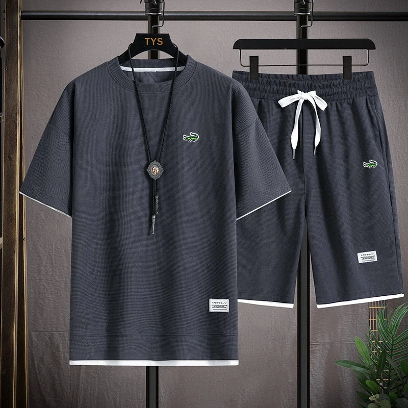 Quick Dry Men's Sports Suit Summer New Men's