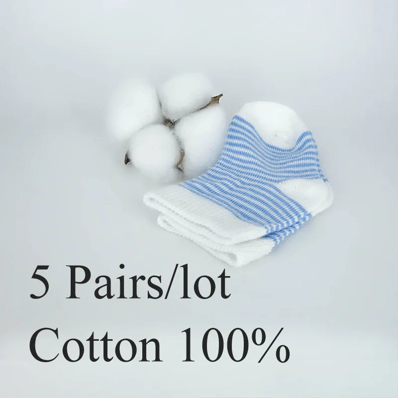 1 Pairs Sets 06M Baby Blue Striped Socks