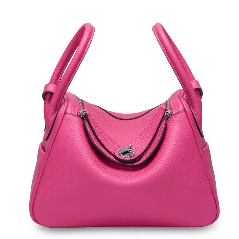 100 Cow Leather Lady Lindi Bag Brand Shoulder
