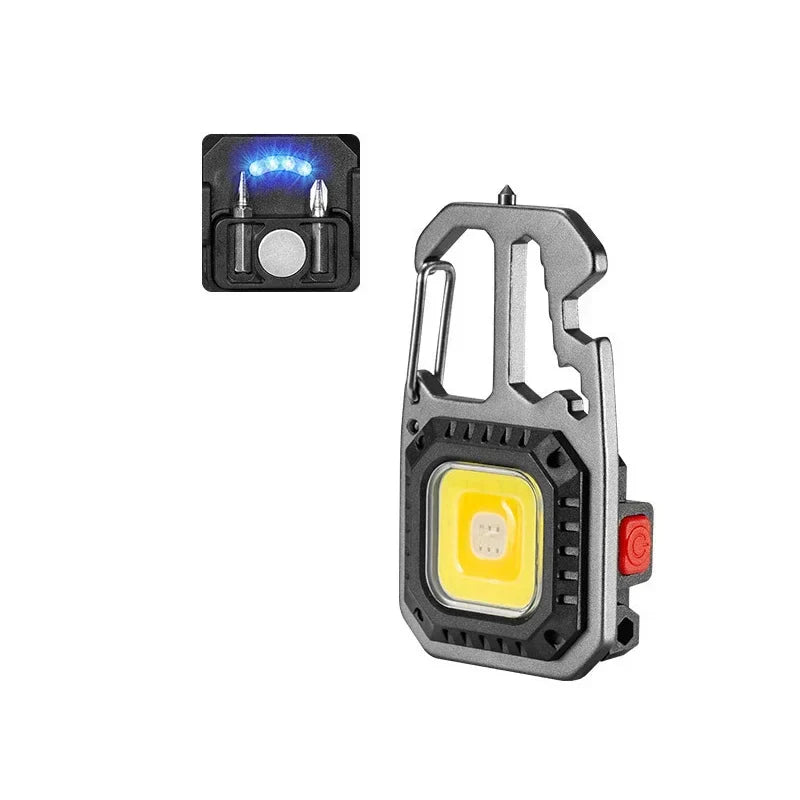 Mini LED Flashlight Portable Work Light Pocket Keychains
