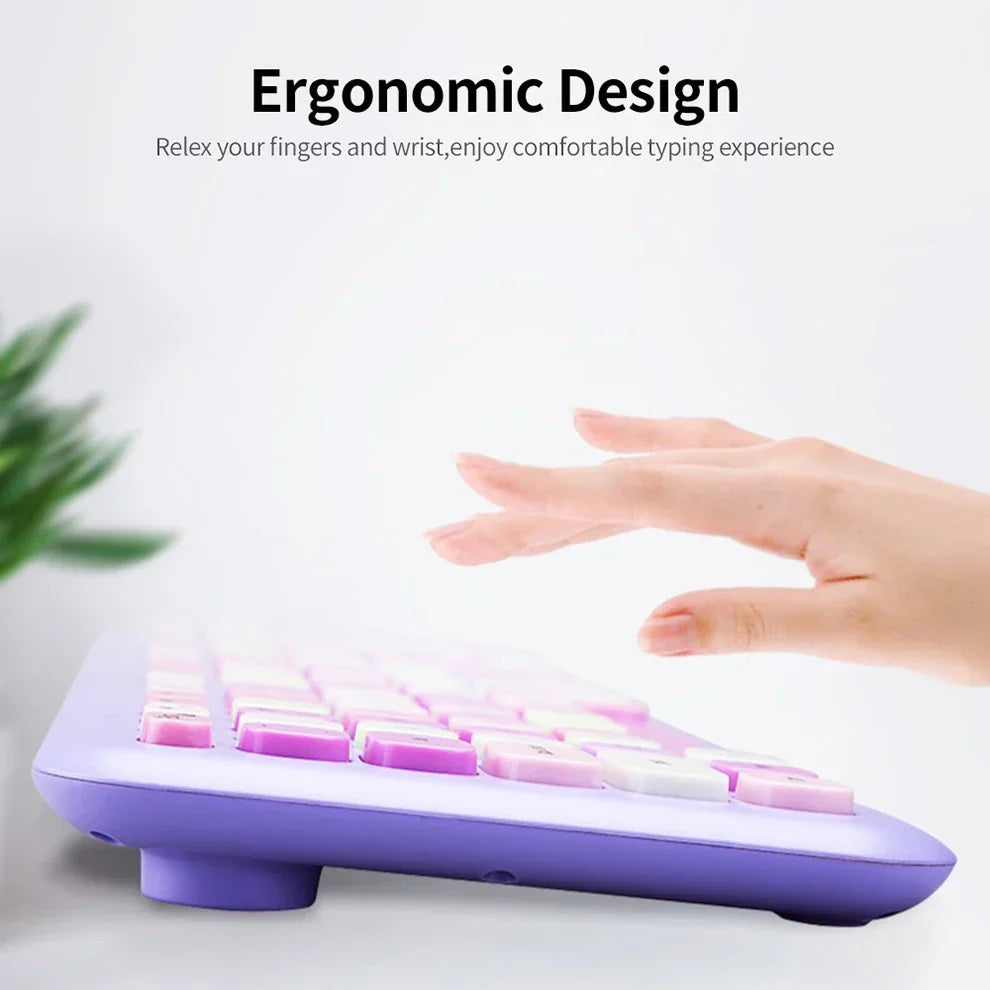 Mofii Wireless Keyboard and Mouse Combo Slim Compact