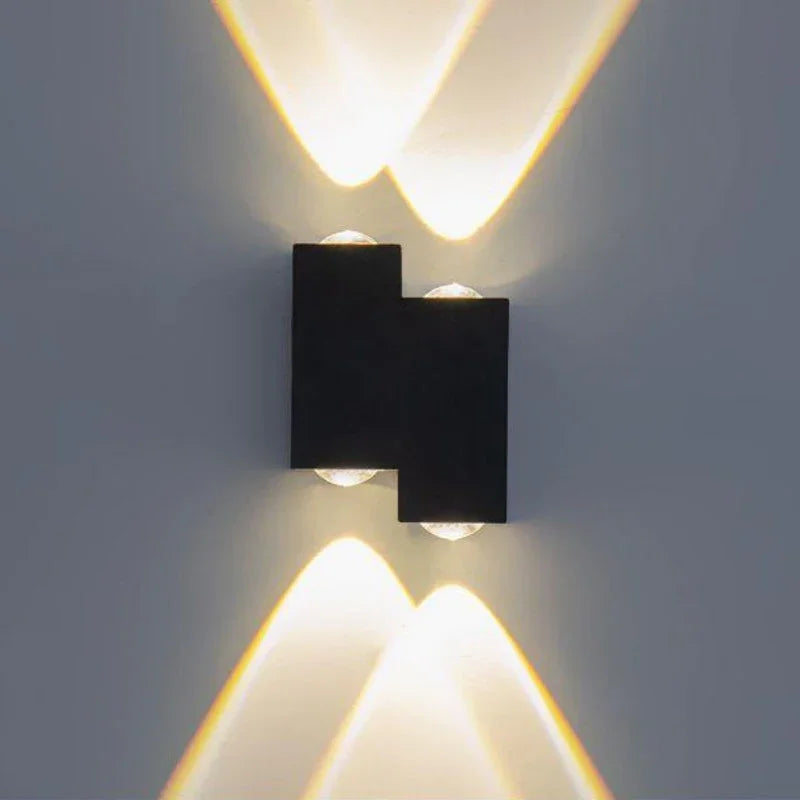 Creative Design Dual Head Luminous Porch Light Outdoor