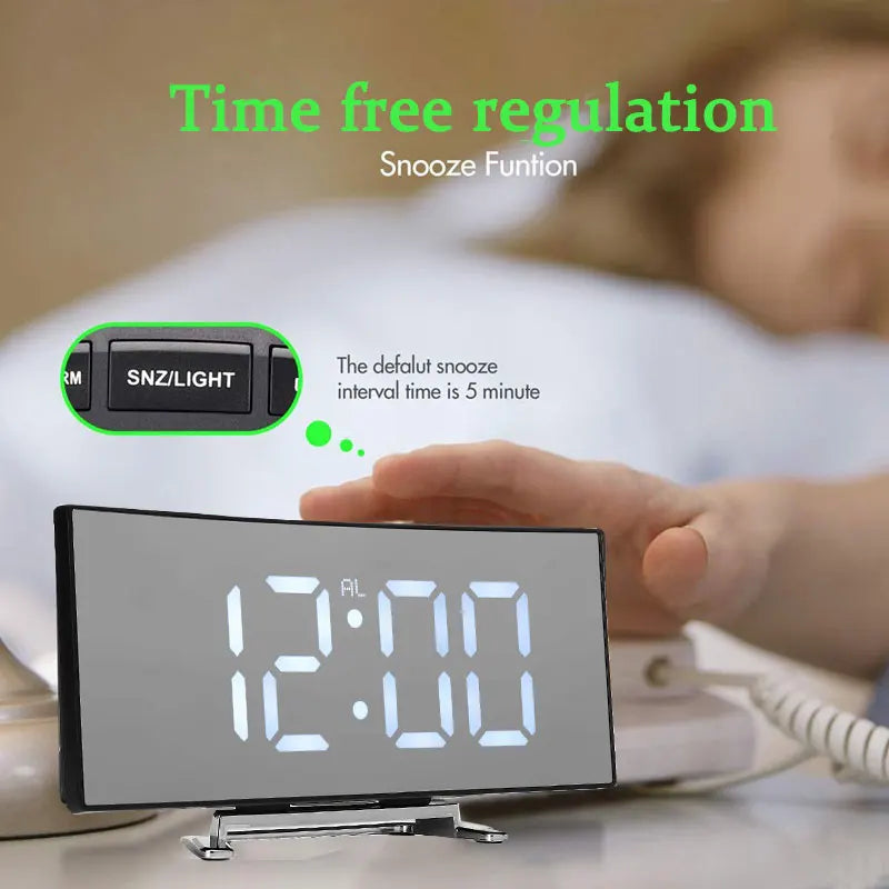 Led Alarm Clock Digital Children Electronic Alarm Clocks