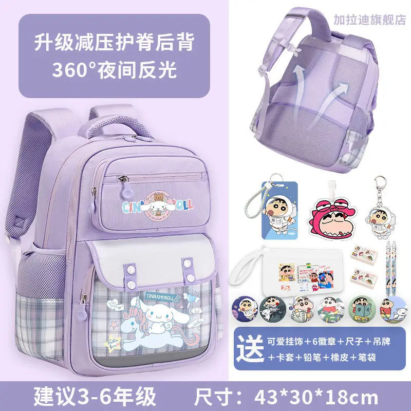 2024 New Sanrio Cinnamoroll Backpack Animation Derivatives Student