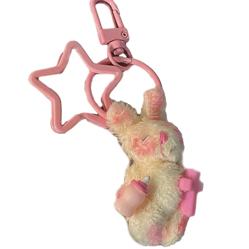 Bunny Heart Phone Chain Korean INS Punk Cute