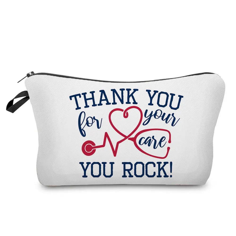 Nurse Makeup Bag Women Cosmetic Bag Toiletry Travel