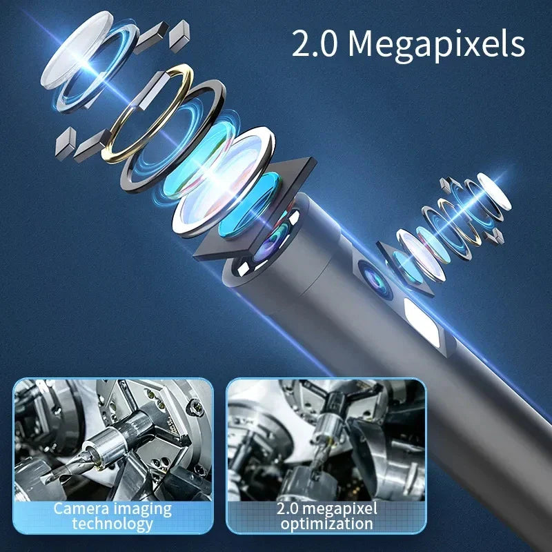 ANESOK 2MP Single/Dual Lens Endoscope Camera Android Mini